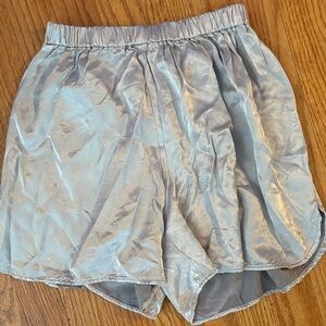 PJ Harlow silver shorts